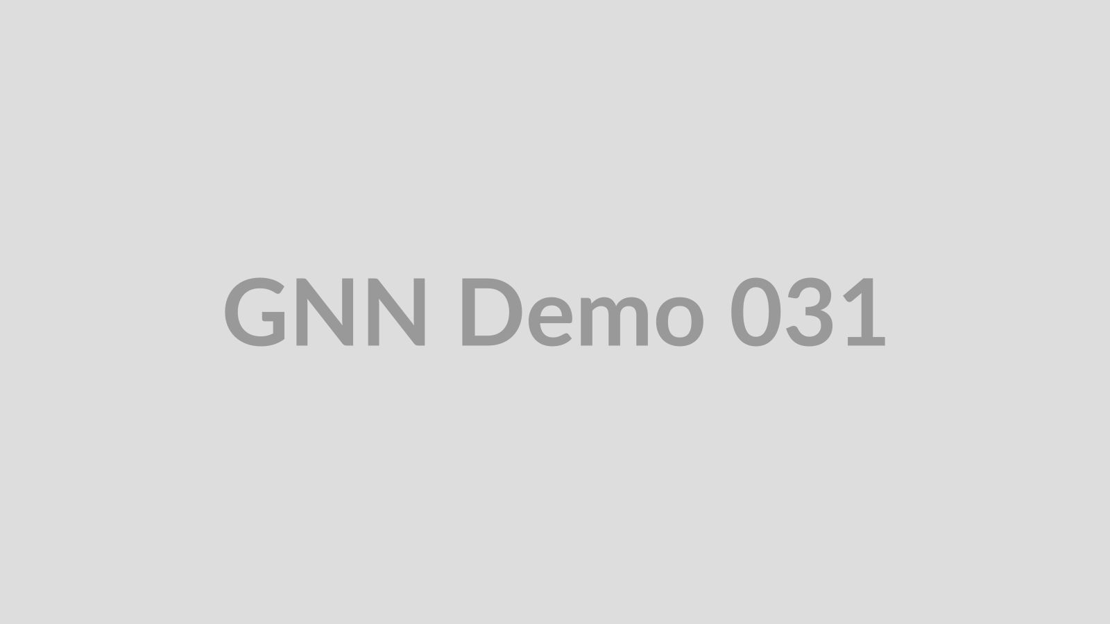 GNN demo media
